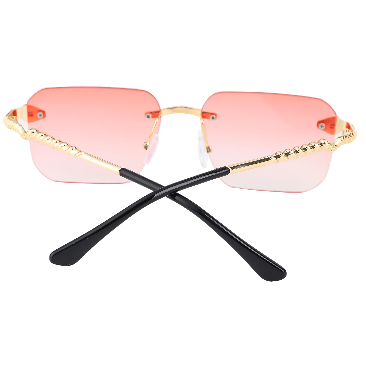 Europe and the United States fashion high-grade retro sunglasses oval round face thin glasses female sunscreen sunglasses 9909