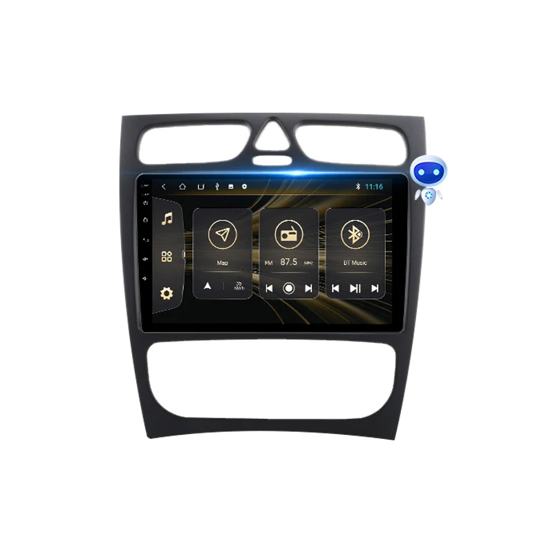Android 10.0 4G WiFi Car Radio Multimedia Player For Mercedes Benz C Class CLK Class S203 W203 W209 A209 2000-2005 No 2din dvd