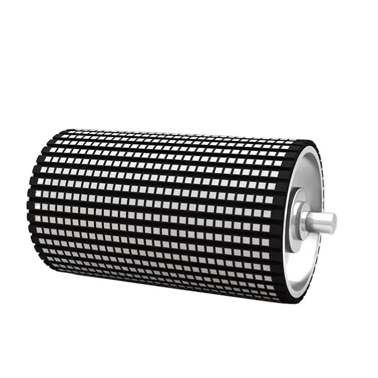 With Cn Bonding Layer  Ceramic Pulley Lagging