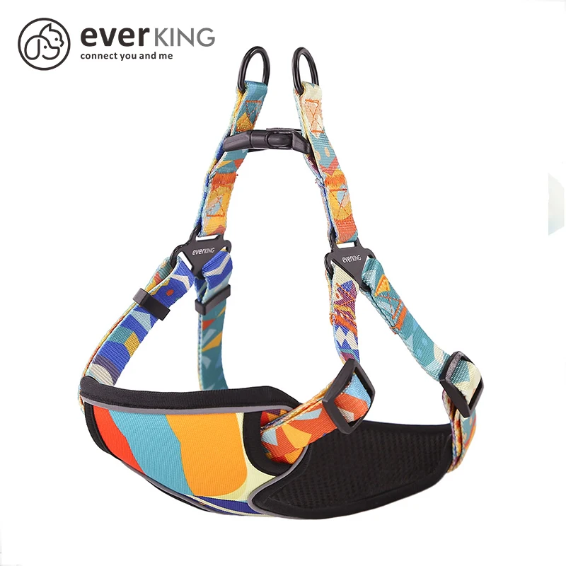 custom waterproof designer pet collars leash custom dog harness set dog pet harness