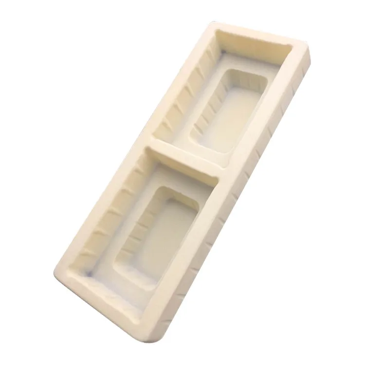 PVC Double Blister Packing Custom Transparent clamshell design packaging blisters tray cosmetic plastic tray blister packaging