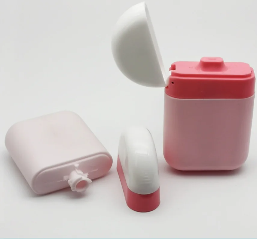 75g Foundation Bottle Sunscreen Cream Squeeze Bottle for Cosmetics Packing PP Mini Cute Screen Printing HDPE Screw Cap OEM .ODM