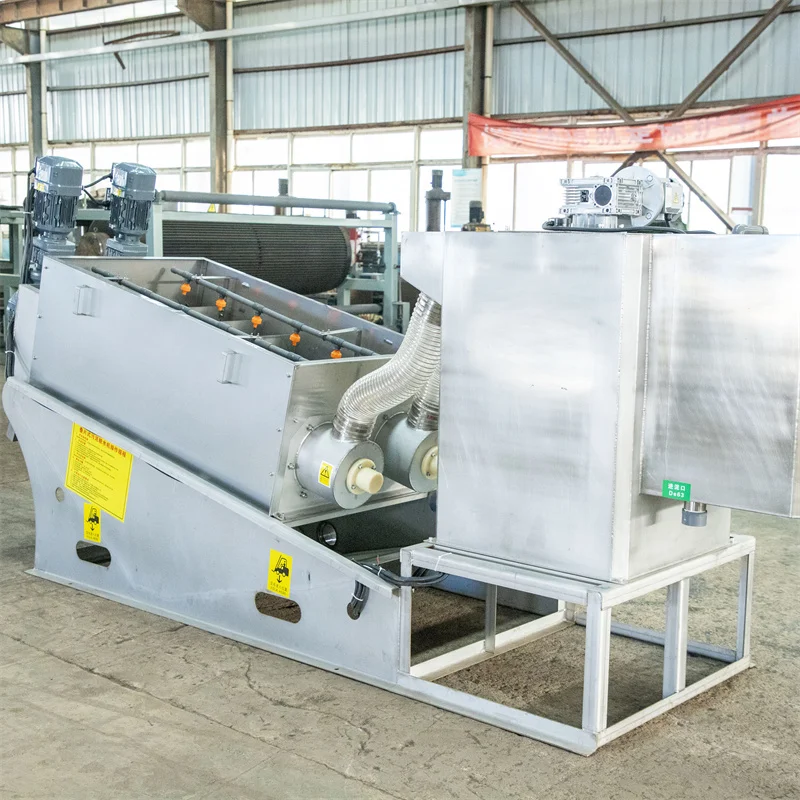 Stacked snail dehydration solid-liquid separator sewage  Farm manure dehydrator