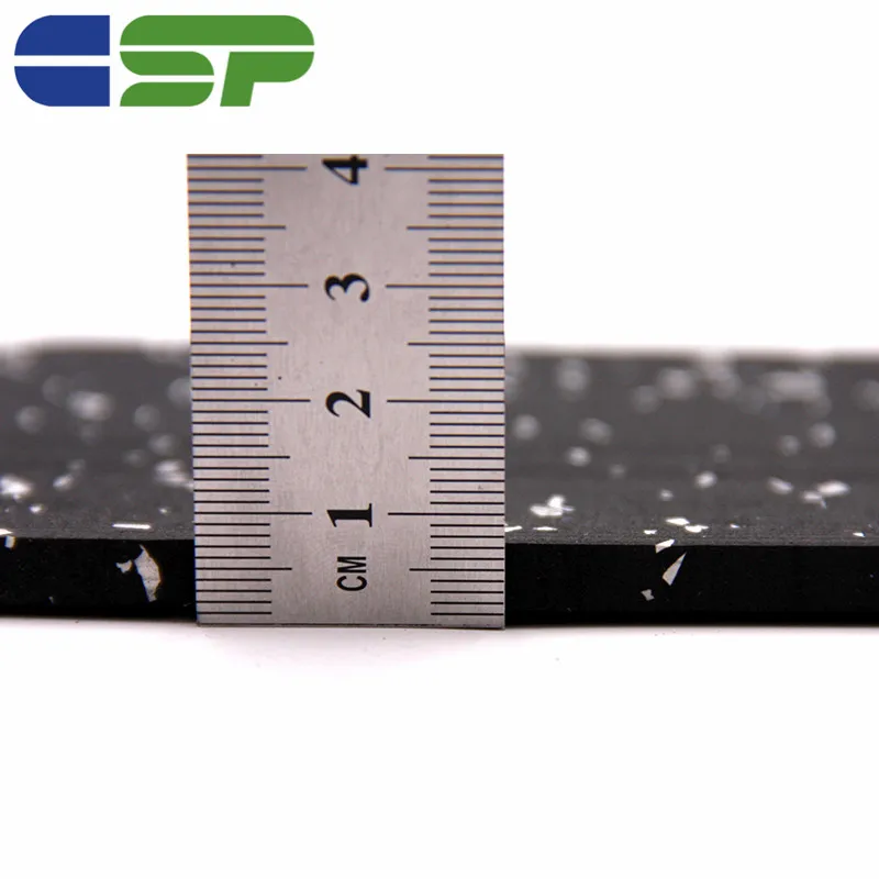 Hot Sale 6mm Thick Rubber Gym Flooring for Indoor Gimnasio