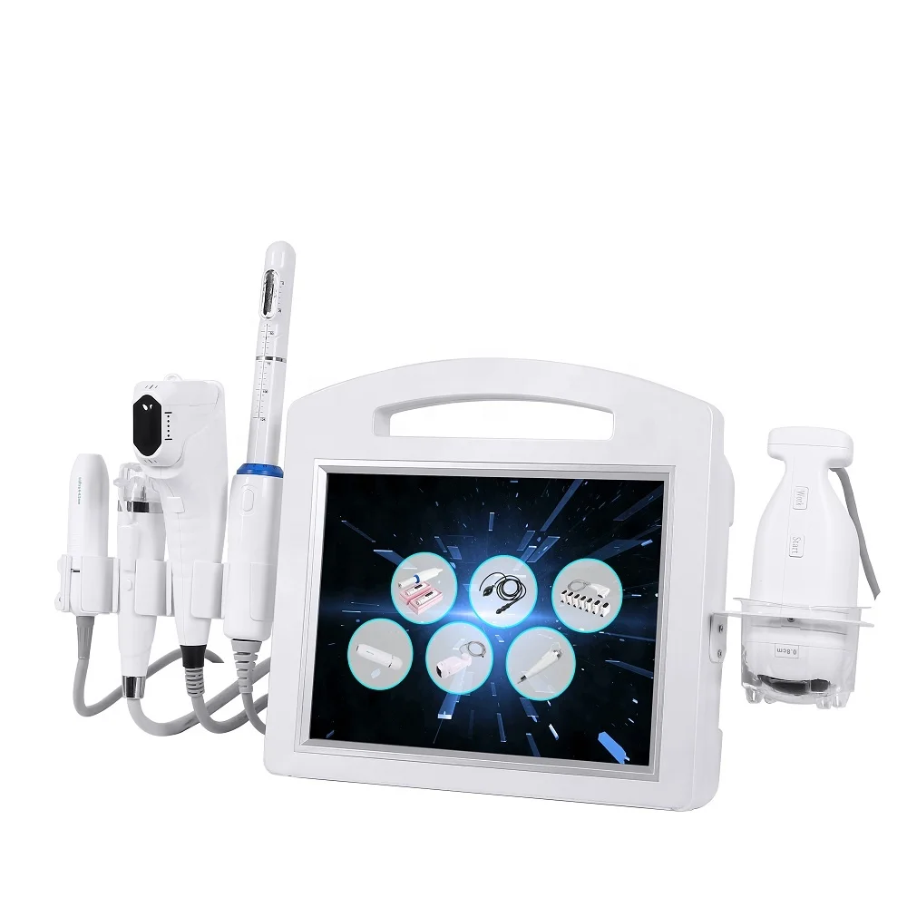 Новый стиль 5 в 1 4D Hifu 12 линий Vmax подтяжка кожи Liposonic тело похудение лифтинг лица вагинальная система подтяжки RF
