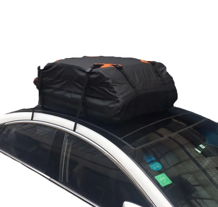 Universal Custom Luggage Trunk Storage Organizer No Rack Car Roof Cargo Carrier Waterproof Car Roof Bag
