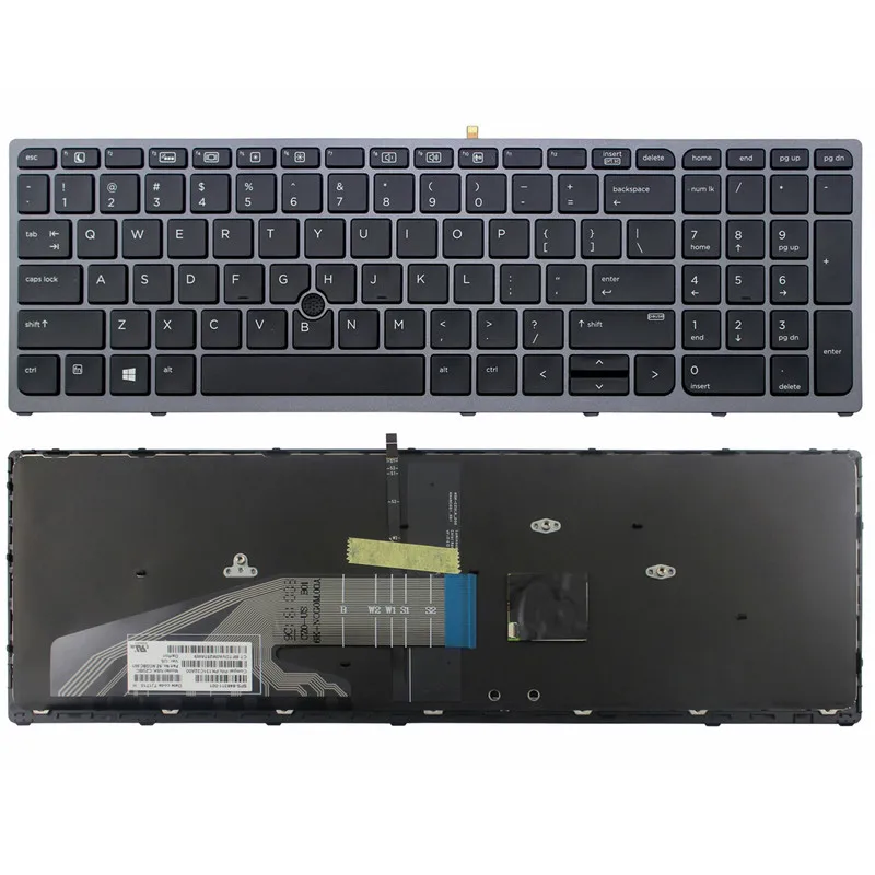 Распродажа, клавиатура для ноутбука hp Zbook 15 G3 15 G4 17 G3 17 G4 series, клавиатура для ноутбука с указателем