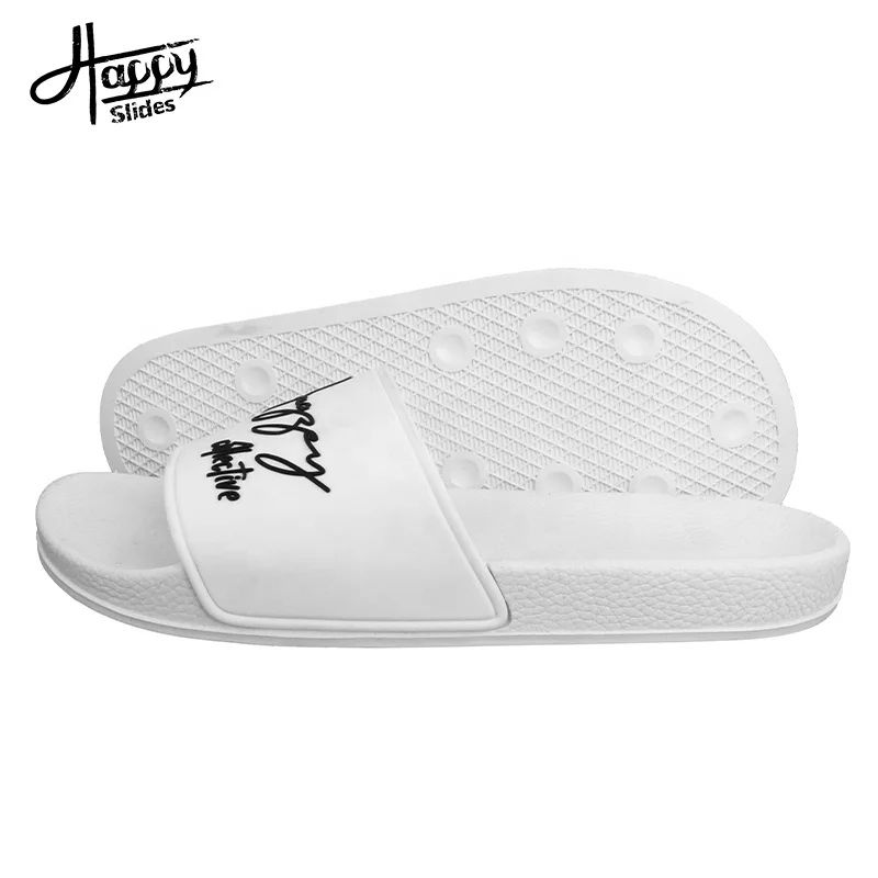 Оптовая продажа; Белые шлепанцы на заказ; Летние мужские шлепанцы; Белые шлепанцы; Дизайнерские шлепанцы с открытым носком