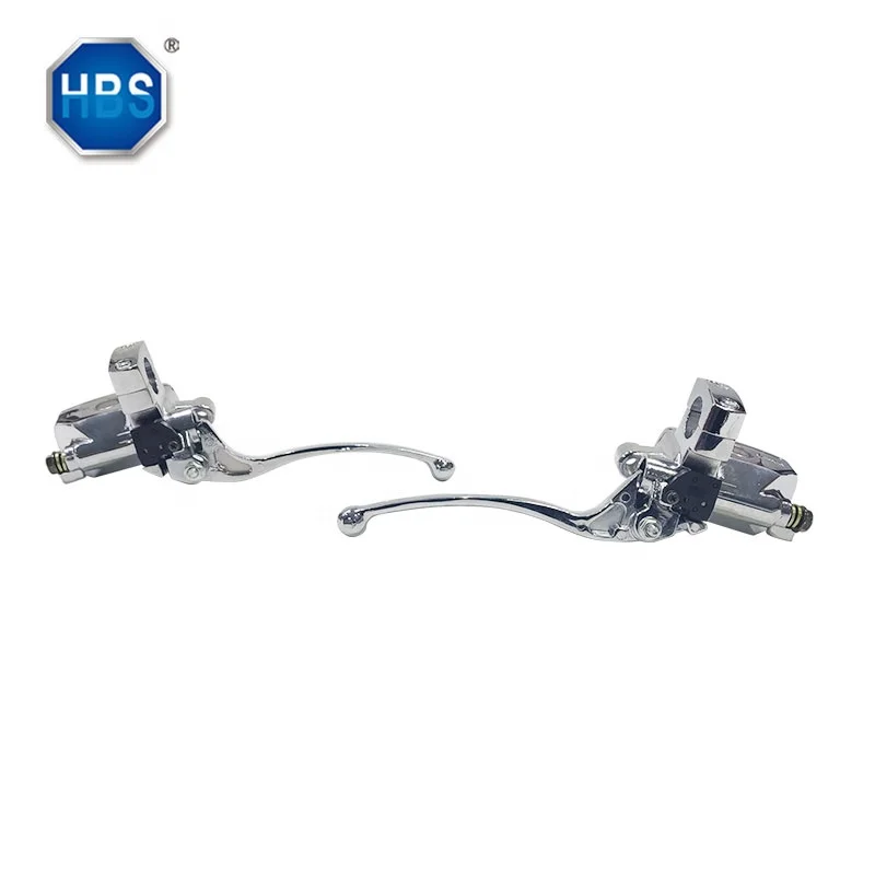 S-uzuki K-awasaki Y-amaha H-onda OEM# 53175-MRI-671 Chrome Front Left & Right Hand Brake Master Pump