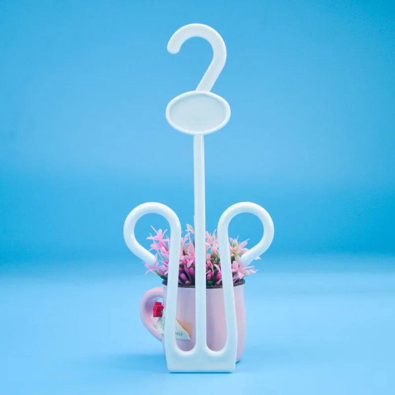 Free Sample Fast Delivery Cheap Shoe Display Hook Shoe Drying Rack Plastic Shoe Hanger Clothing Injection Multifunction Single