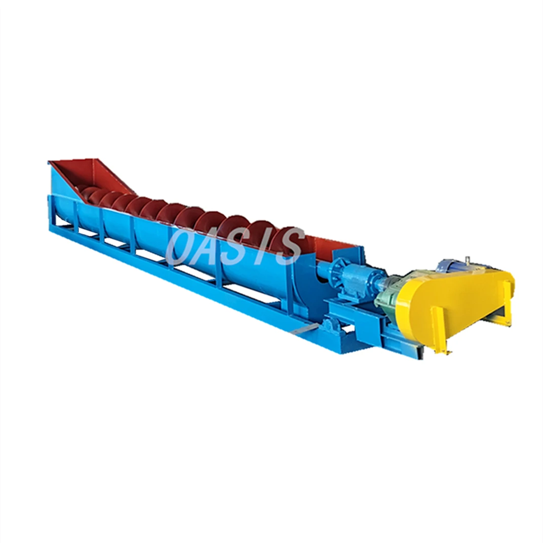 Small mini Custom-made spiral classifier Jiaolong ore washing and screening equipment Sand stone separator