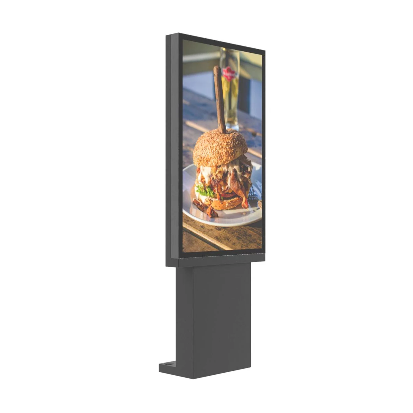 43 дюйма высокая яркость водонепроницаемая наружная реклама ЖК-монитор киоск