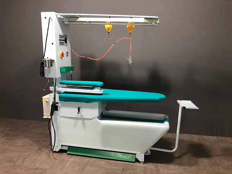 Factory Supply Commercial Laundry Equipment Industrial Laundry Garment Ironing Table with Steam Generator