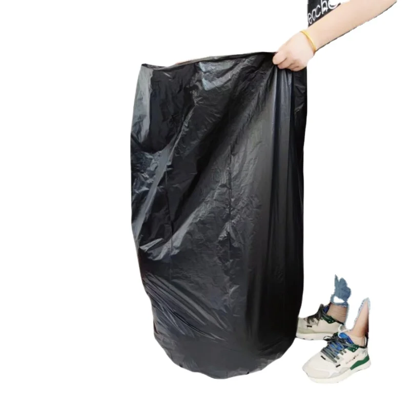 High Quality Factory Price Black Industrial Heavy Duty Garbage Plastic Trash Bag