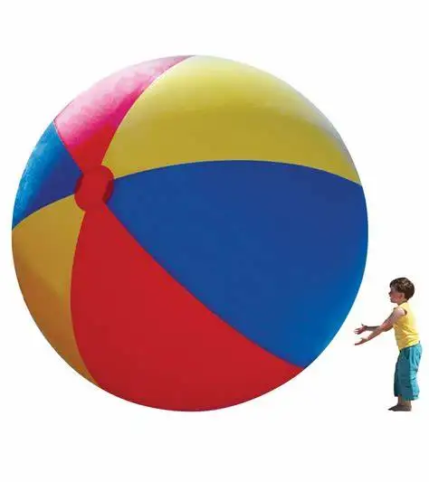 Factory Price Custom Logo Print Pvc Decoration Inflatable Pumpkin Beach Ball