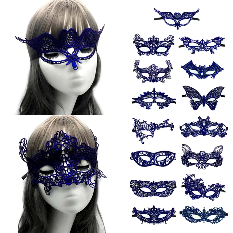 Classic Bat Phoenix Style Gold and Black Lace Mask for Prom Ball Costume Party