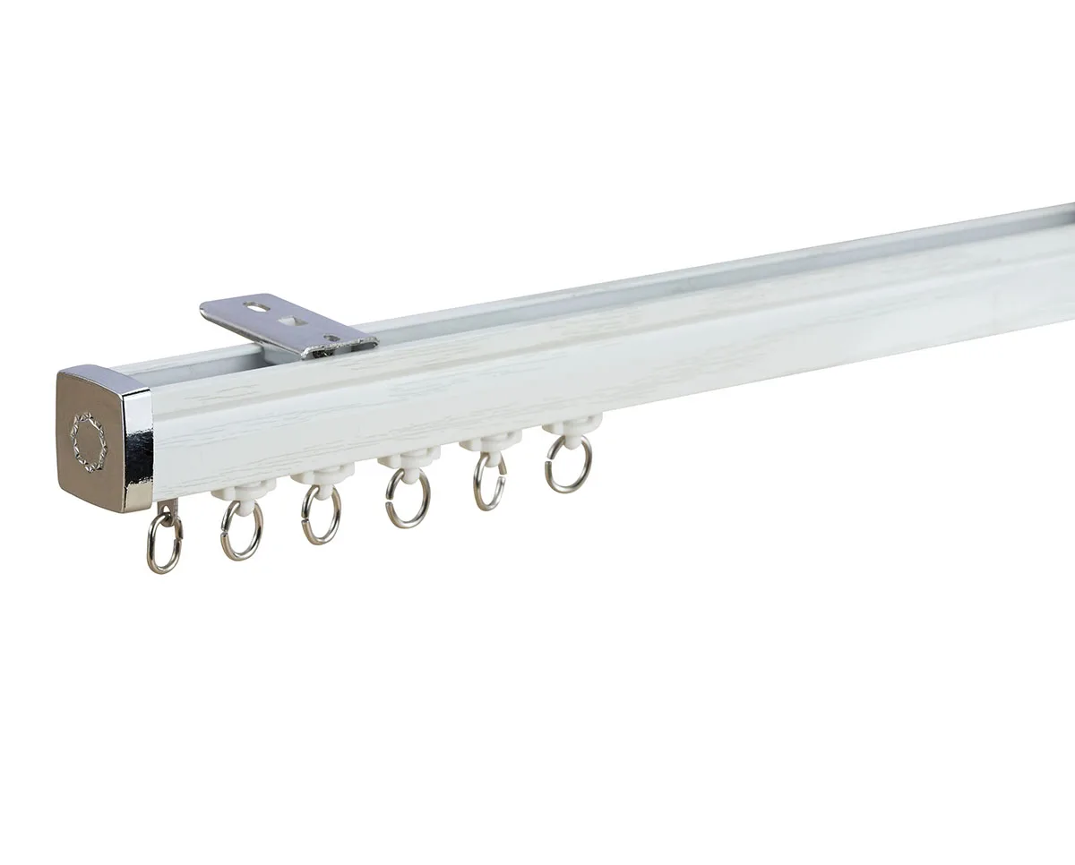KEEWO Ceiling Mounted Hospital Ceiling Double Curtain Track Pvc Curtain Track