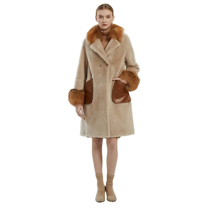 
Best Price Superior Quality Best Selling Durable Using Long Fur Coat Womens 