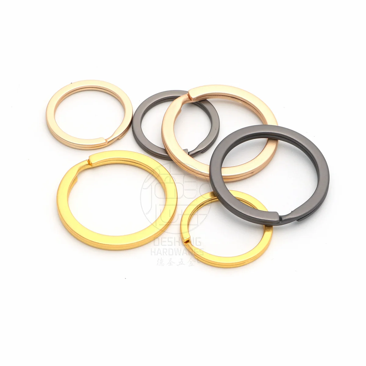 25mm/33mm matte key ring Crossbody bag wallet connection buckle High grade It has a fine texture Car key wallet