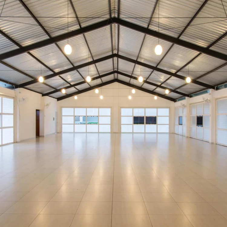 Light Metal Building Construction Gable Frame Prefabricated Industrial Steel Structure Warehouse, High Quality Light Metal Build