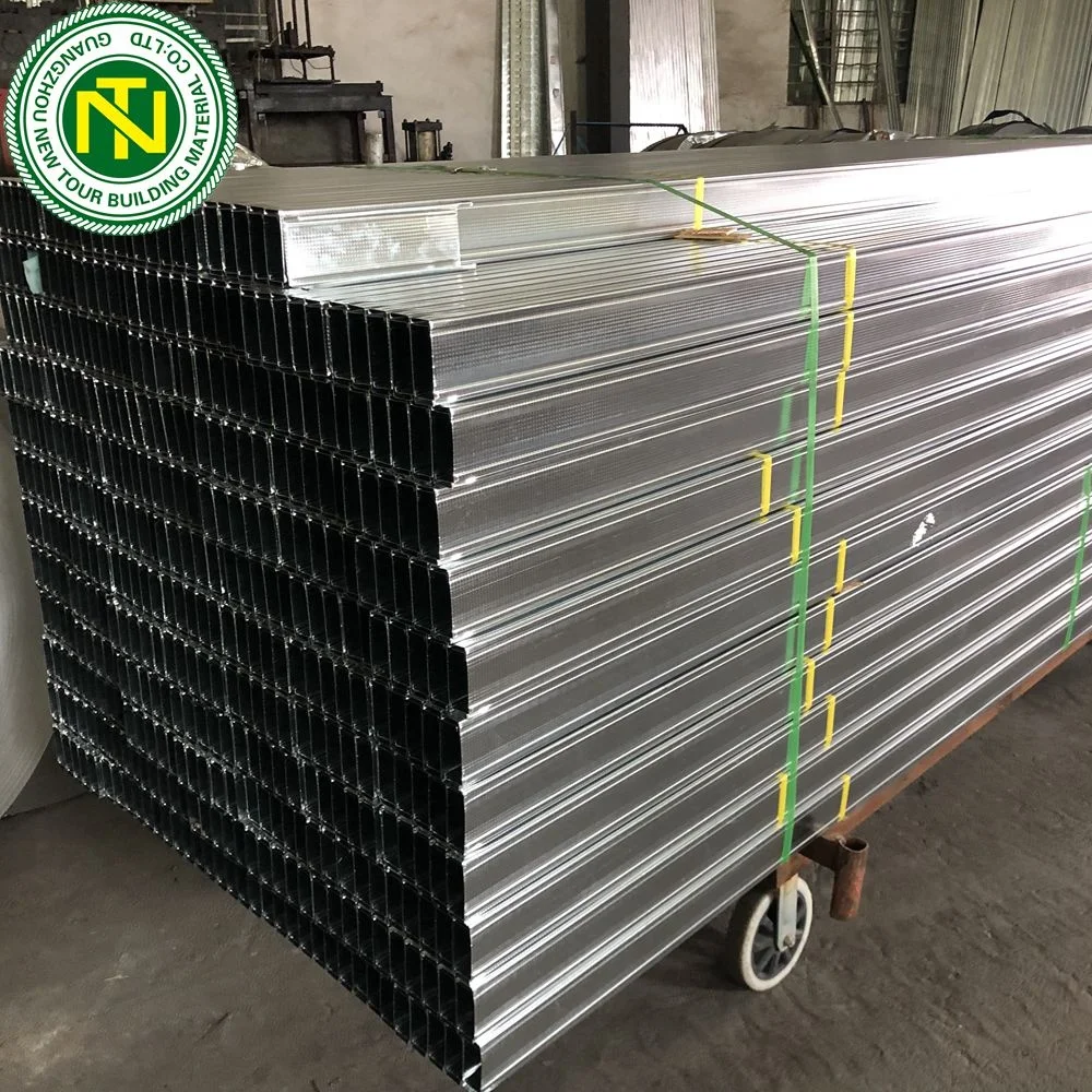 C-profile Galvanized Steel C Channel Gypsum Board Channels False Ceiling Metal Channel Price