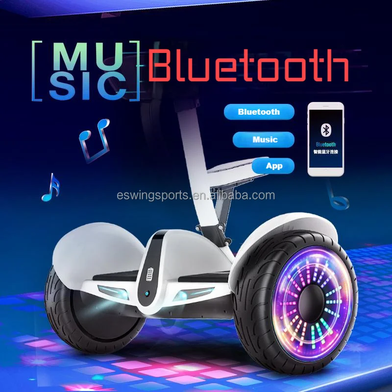 High Quality 2 Wheel App Control Self-Balancing Electric Scooter 750w Dual Motor Kids Adults Hoverboard Seat