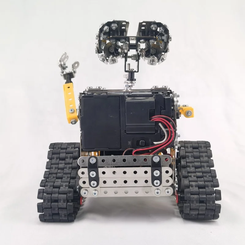 Toy Metal puzzle Rc Robot Radio Controlled 3d Puzzles 10 Channels Humanized Design Toys Building Blocks