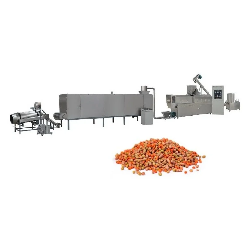 Co-rotation Twin-screw Lures Catfish Feed & Aquatic Food Extrusion Line Machinery & Equipment