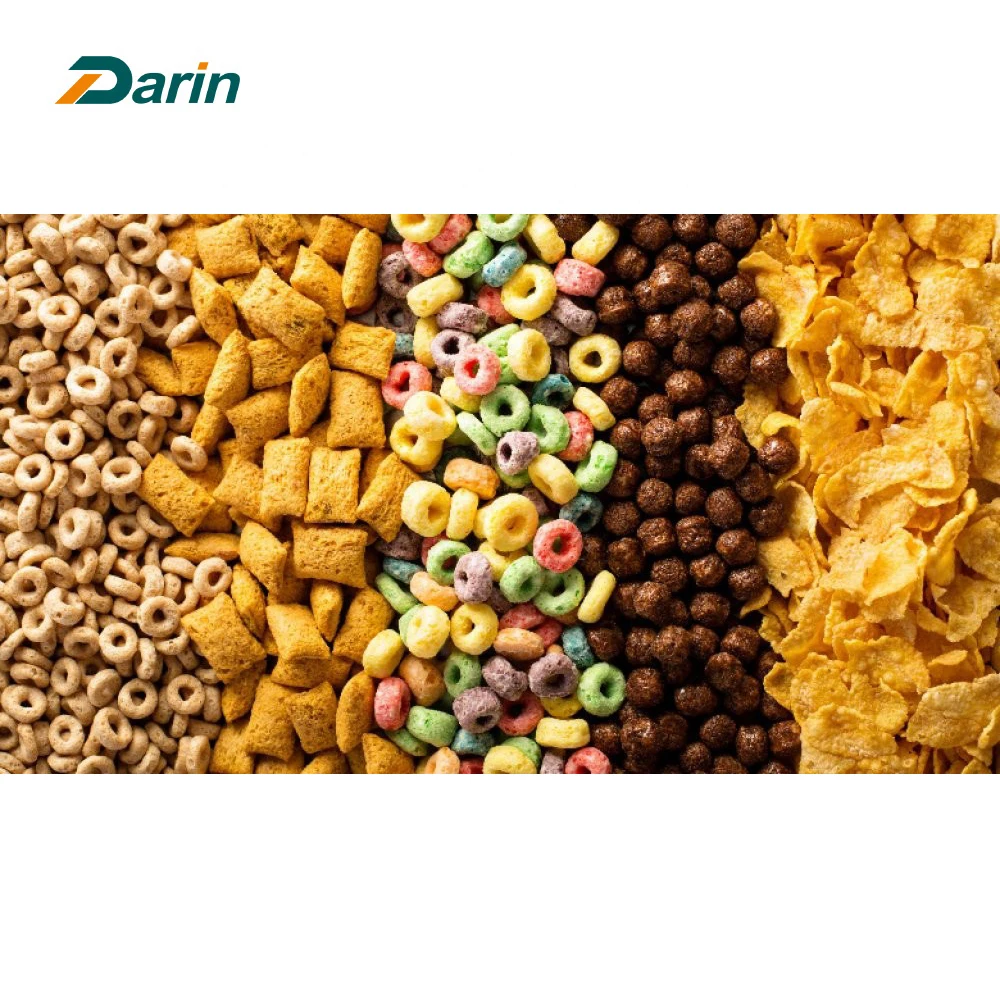 Cream corn stick bar automatic cut-off puffing food snack puffed extruder machine