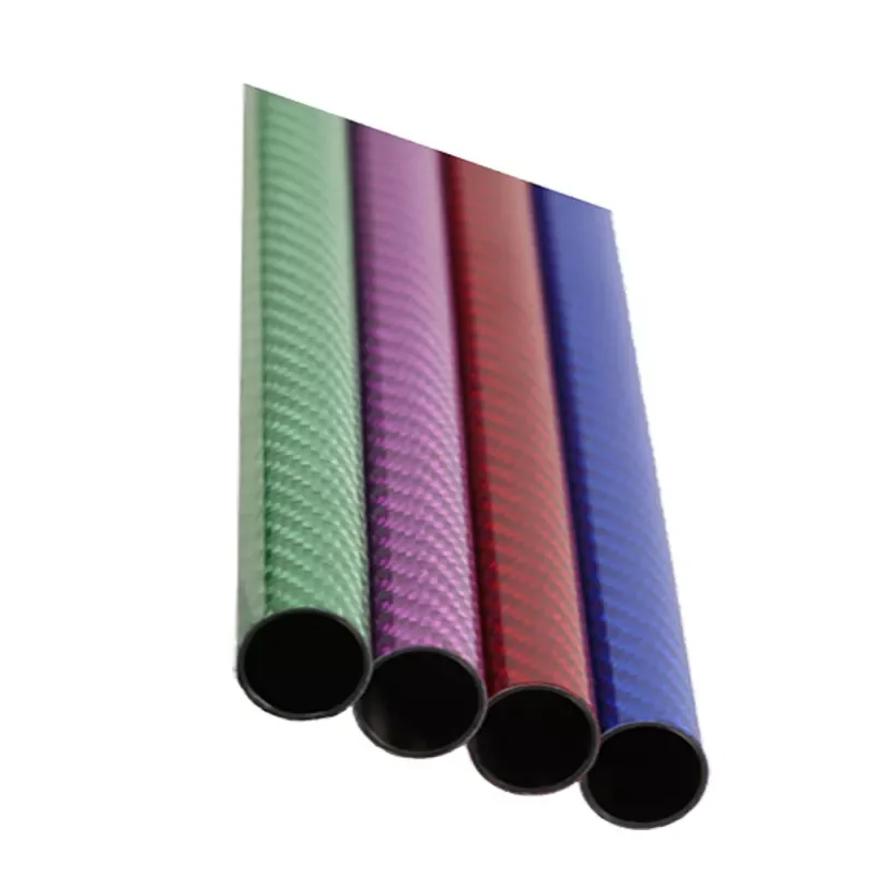 Custom OEM 3k carbon fiber tube telescopic carbon fiber pole