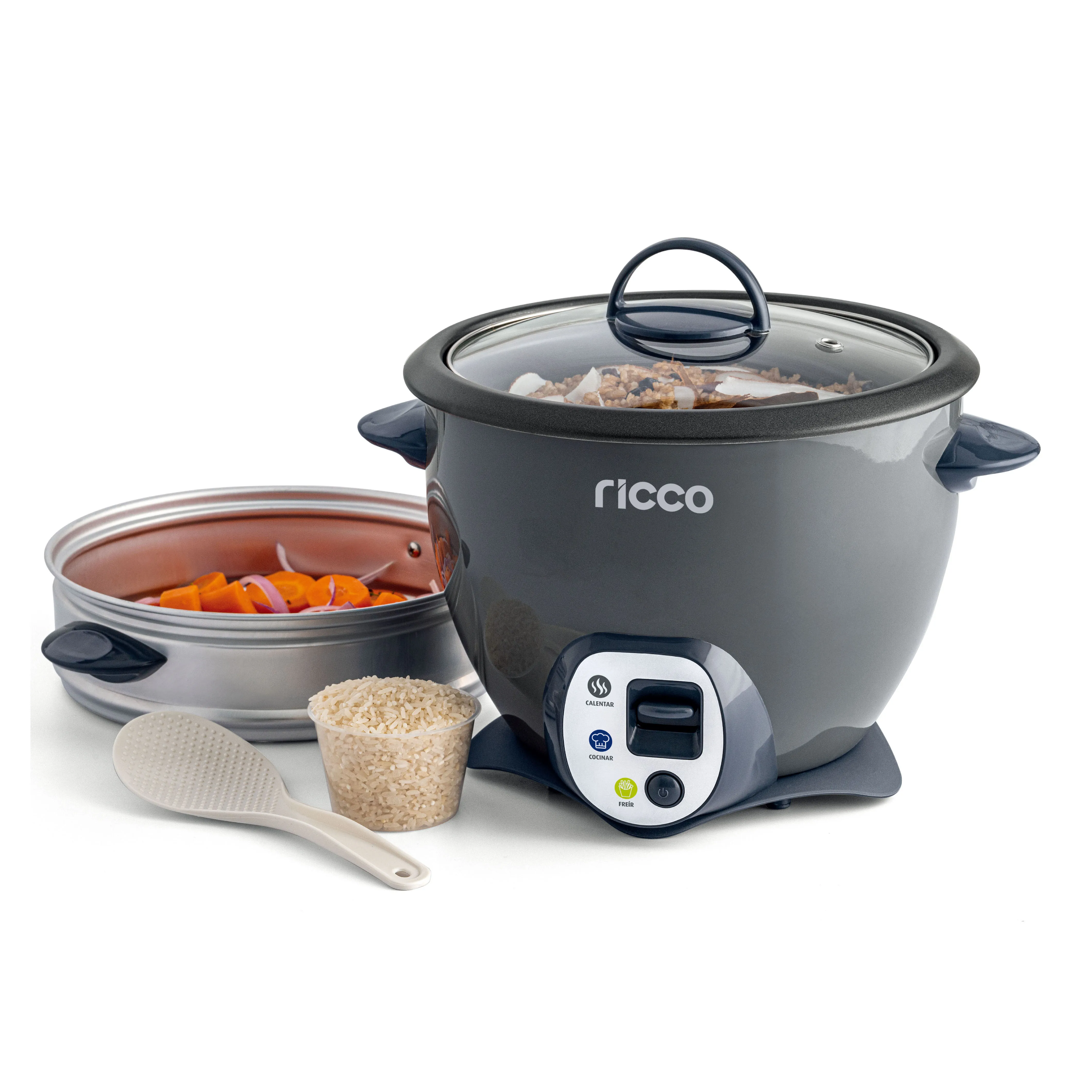 1.8L 700W Multi Uses Saute New Small Kitchen Appliances Rice Cooker With Stir Fry Saute Function