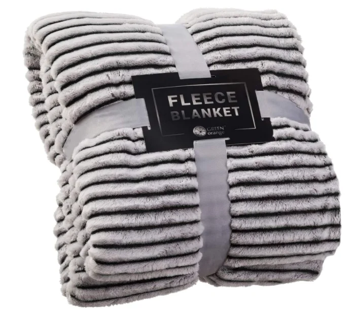 Wholesale Soft Plush Warm Flannel Blankets 100% Polyester Fleece blankets for Bed