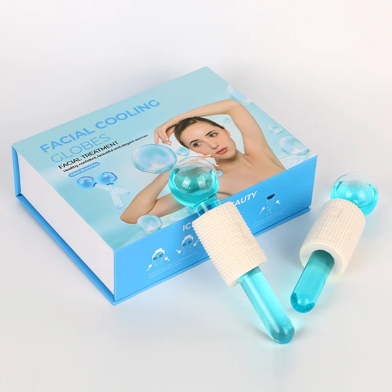 Facial Skin Care Eyepit Around Massage Beauty Magic Glass Ice Ball Globe