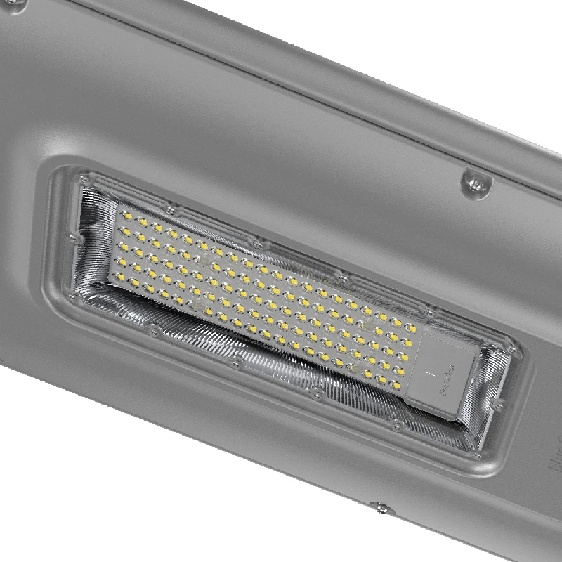 Ip65 waterproof outdoor 100w solar lamp all in one led solar garden street light 10 years warranty lithium battery inside