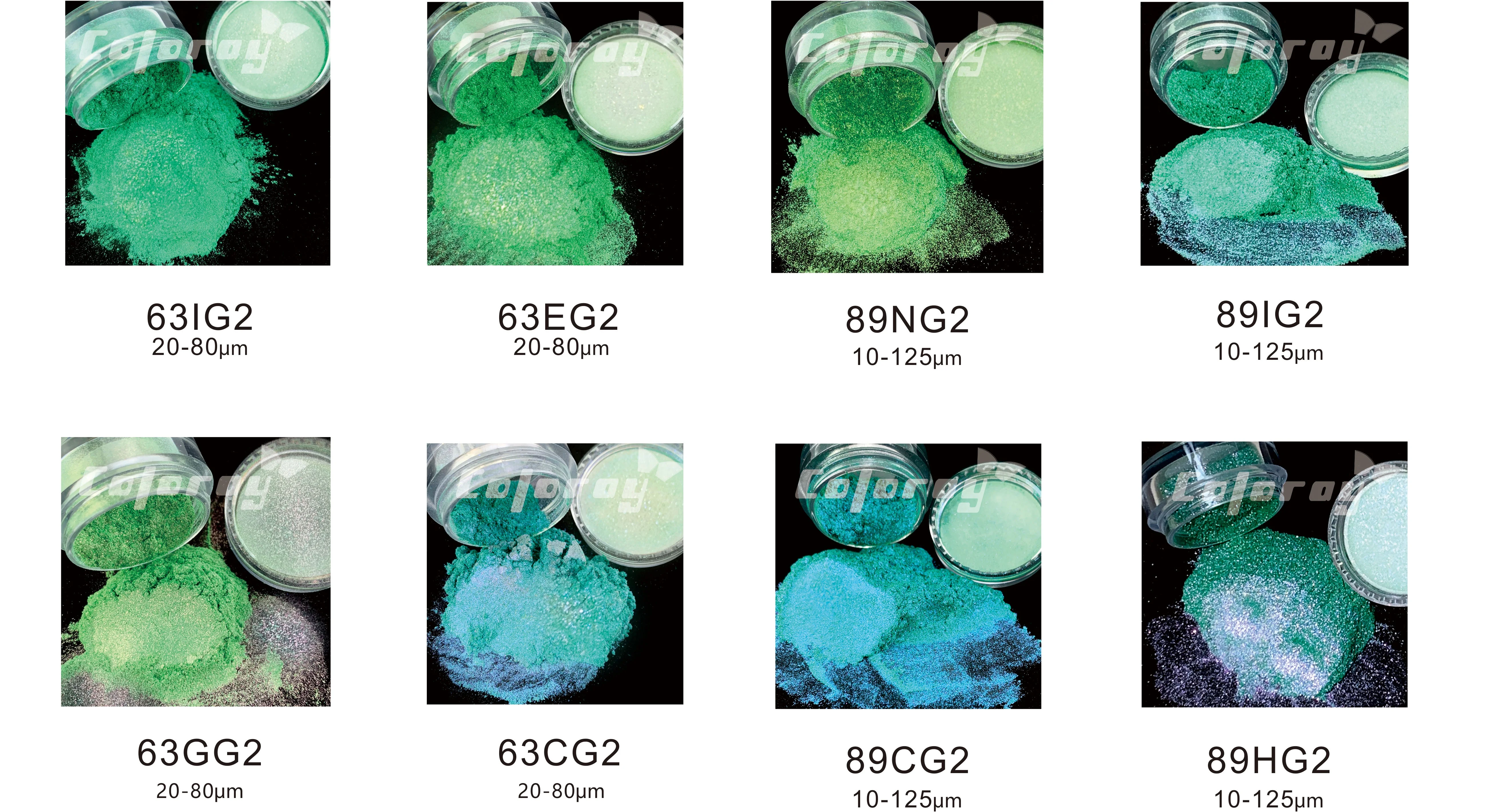 Cosray Cosmetic Grade Color Changing Pigment Classic Chameleon Series Hot Sale 63IG2