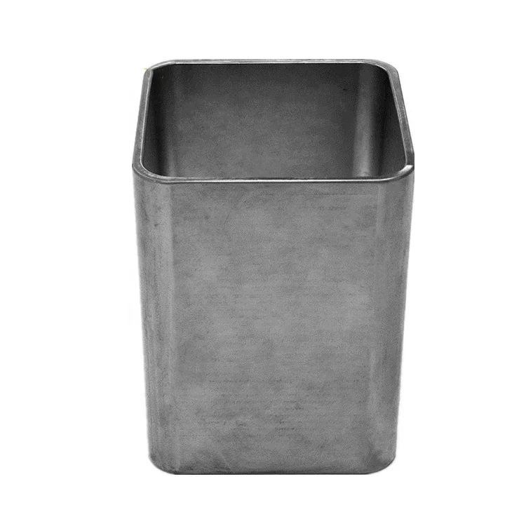 Квадратный чистый вольфрамовый тигель для роста сапфирового хрусталя