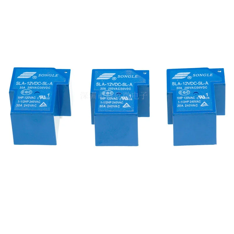 Original genuine T90 SLA- 05V 09V 12V 24V 48VDC-SL-A-C 4 5 6-pin DC 30A relay in stock