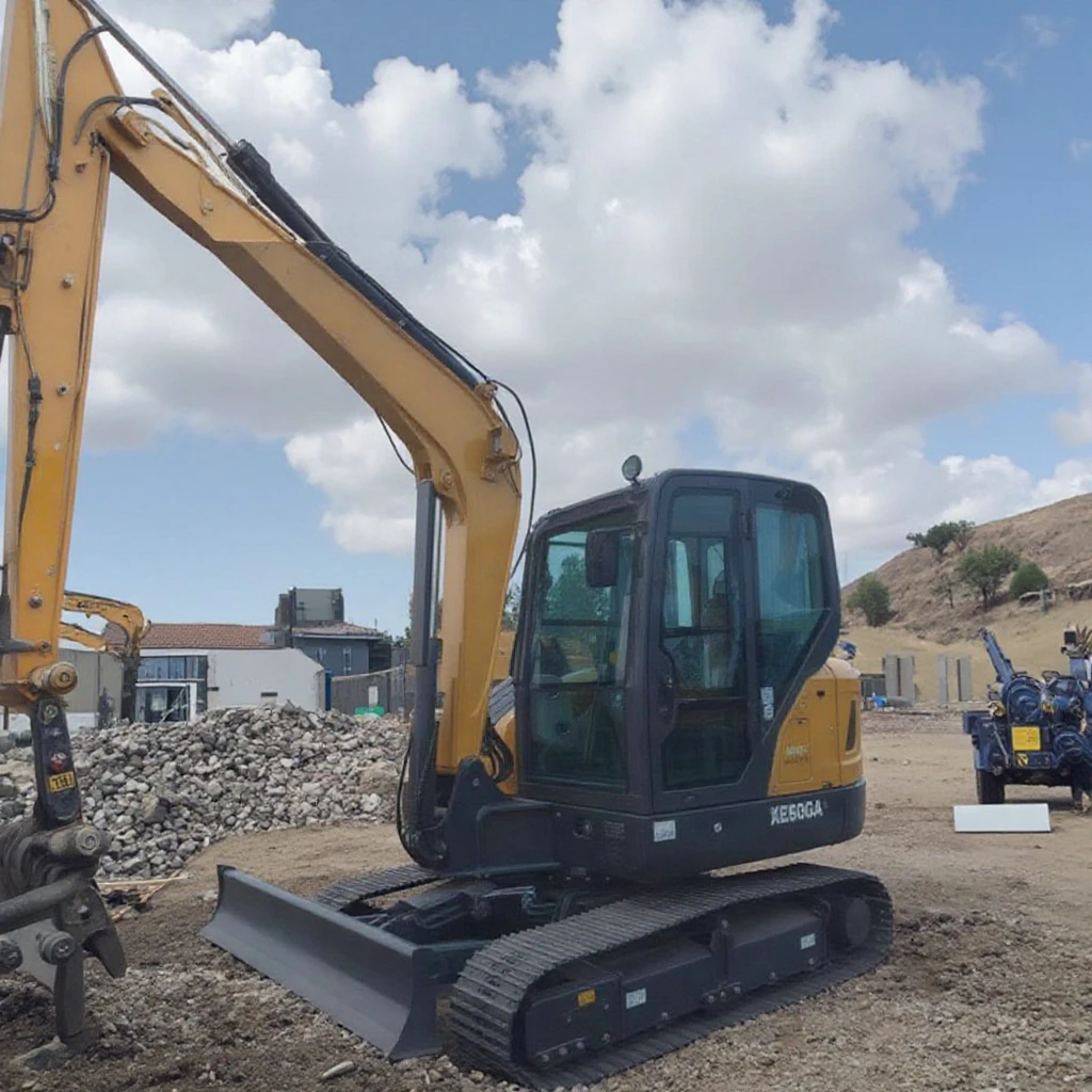 Yanmar Engine  xe60ga excavator XE60GPRO XE55U excavator 5 TON 6 TON New Model mini excavator