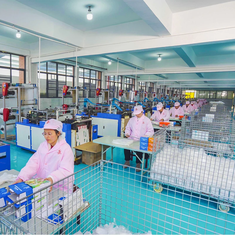 Hot Selling Food Grade Powder Free Disposable TPE/PE Gloves Low Cost Disposable PE Gloves