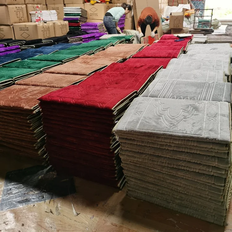 Custom Prayer Mat with Back Support Backrest Rug Mat for Muslim for Christian Islam Personalized Mat
