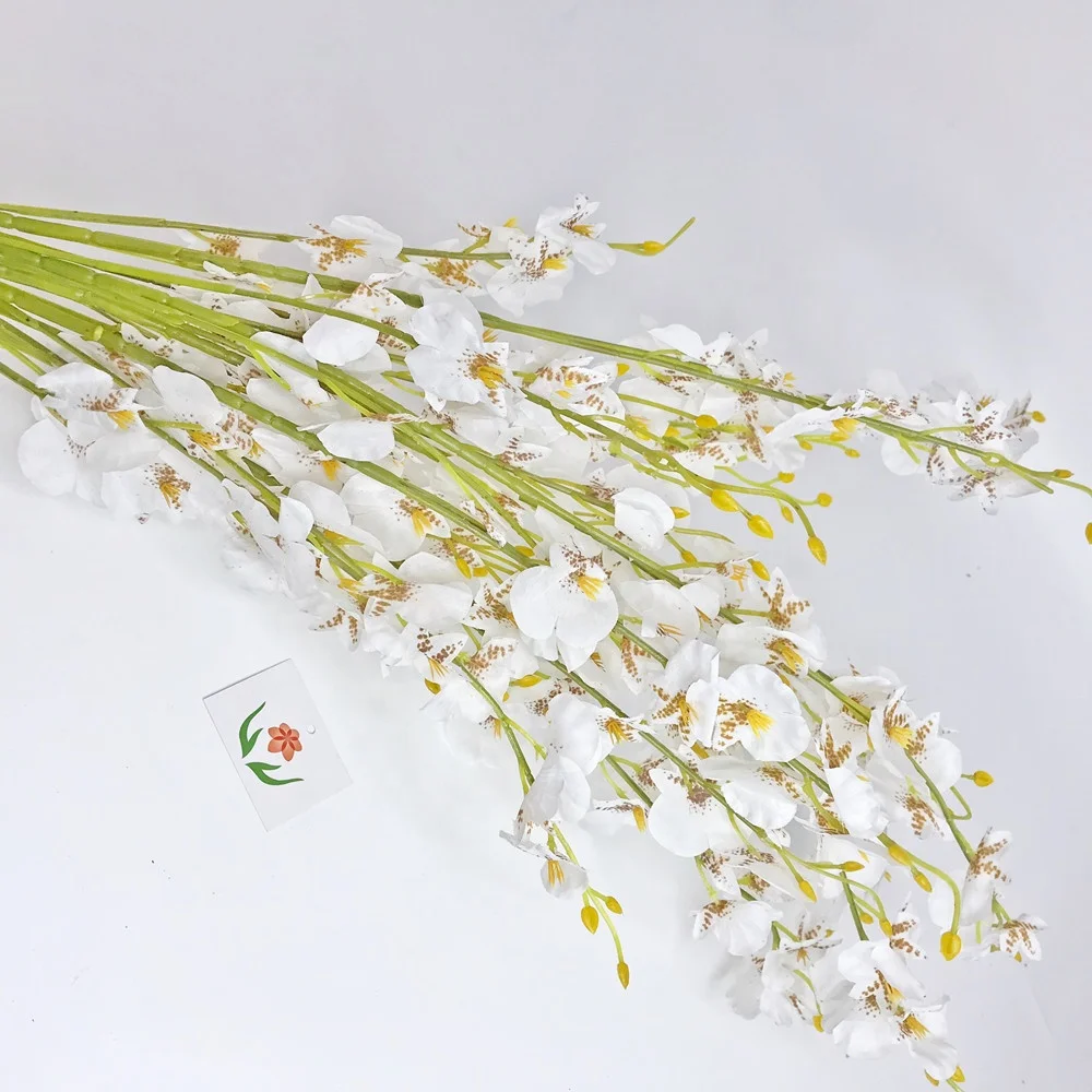 FC4101 Wholesale Hot Sales Artificial Dancing Lady Orchid Flowers Decorative Artificial Orchid