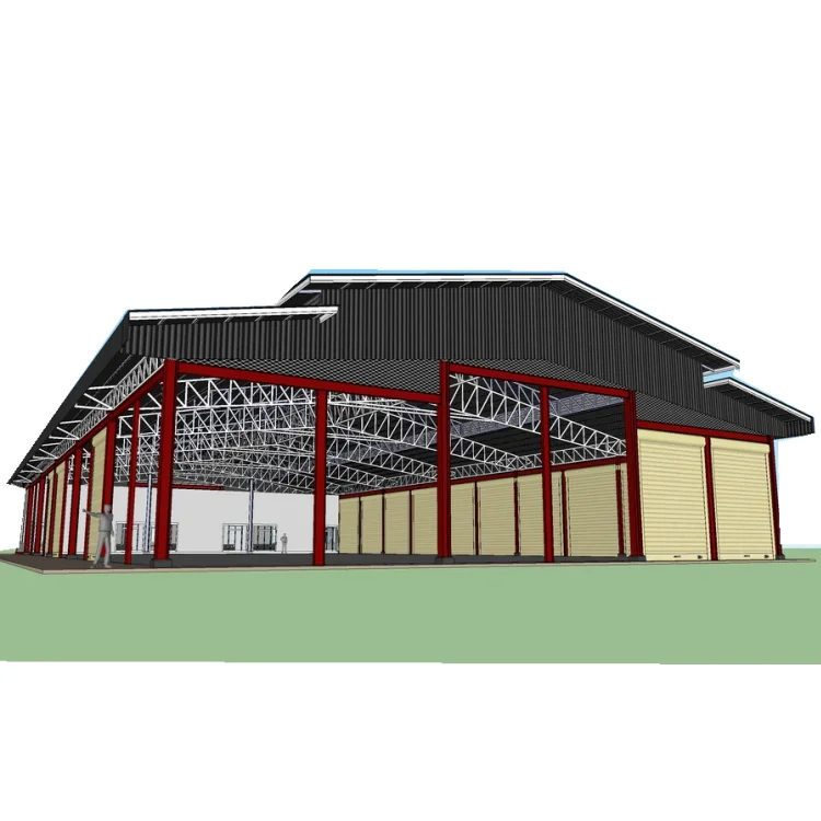 Professional China Supplier Prefabricated Steel Structure Warehouse Building Metal Shed Kit