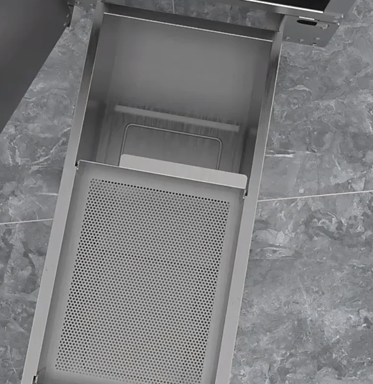 Deep Fryer Oil Filter Machine OFE-126L Potato Chips Fryer Machine Open Deep Fryer