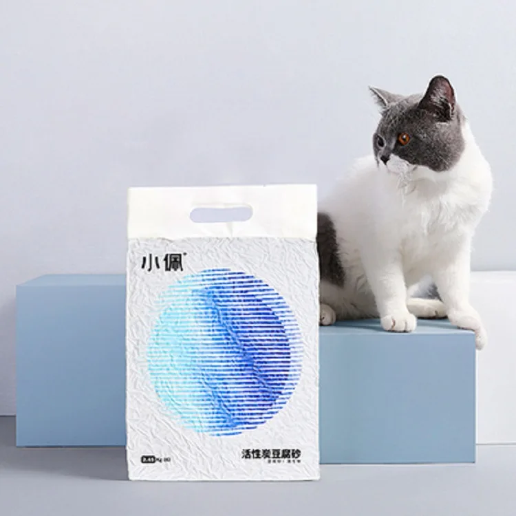 PETKIT High Quality Activated Carbon Environmentally Friendly Tofu Cat Litter Safe Odor Free Water Soluble Cat Litter