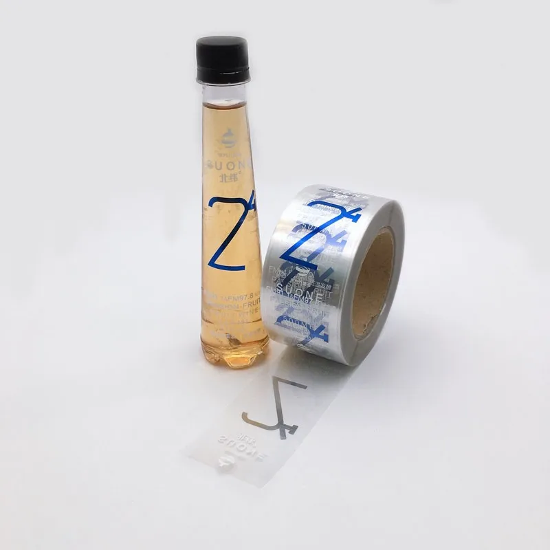 High Quality Glossy Polypropylene Adhesive Stickers Beverage Bottle Labels for Wine Beer Glass for Perfume Use