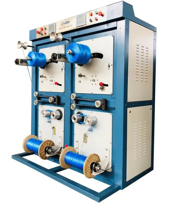 Leading quality cone thread winding type pp polyester cotton sewing thread rewinding machine for sale