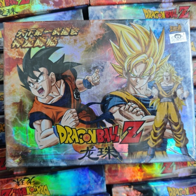 GL Wholesale Cartoon Game Toy Cards Thickened TR 3D Dragon Ball Anime Collection Cards for Children