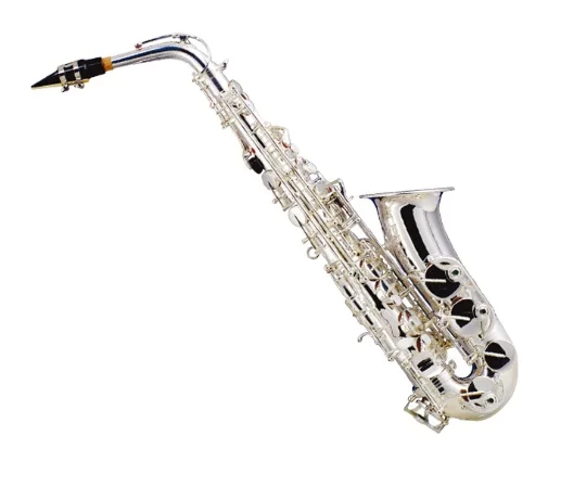 Popular silver plating Eb Alto Saxophone professional level