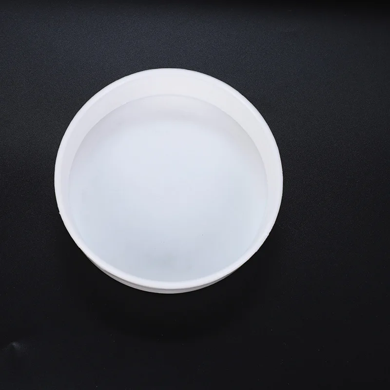 Top 4.5 Inch Plastic Tray Saucer White Dish Plate for Potted Plant Decoration Water Collection