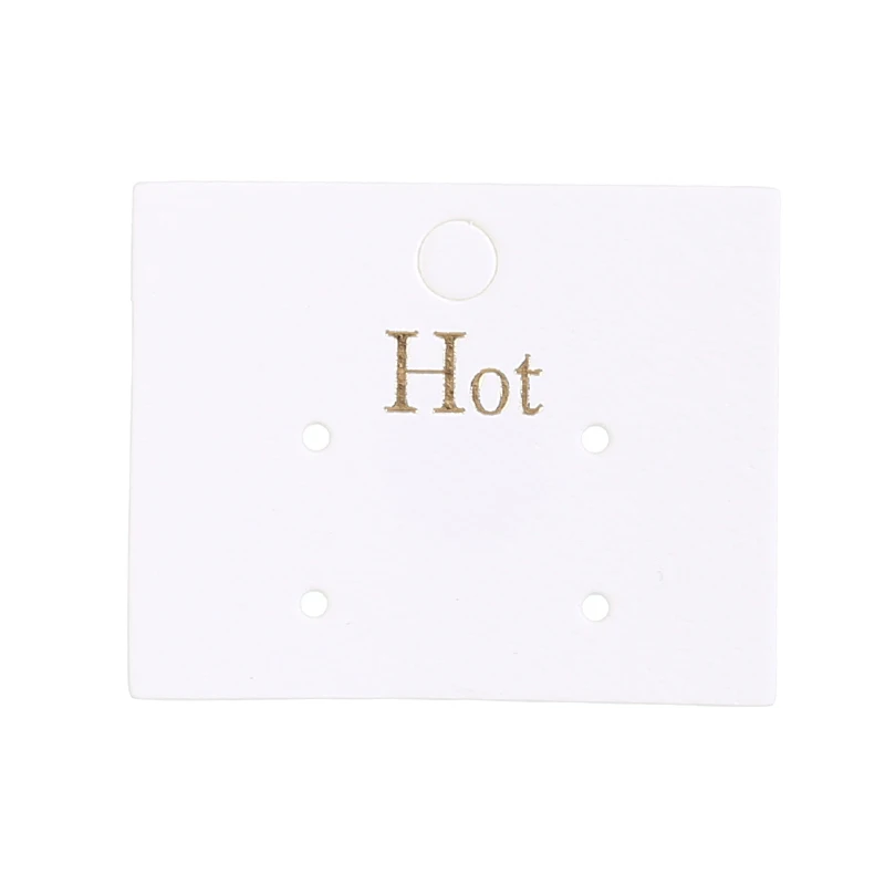 2021 Wholesale Inventory Customized High-grade Earrings Display Card